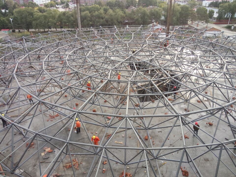 巴中全民健身中心网架